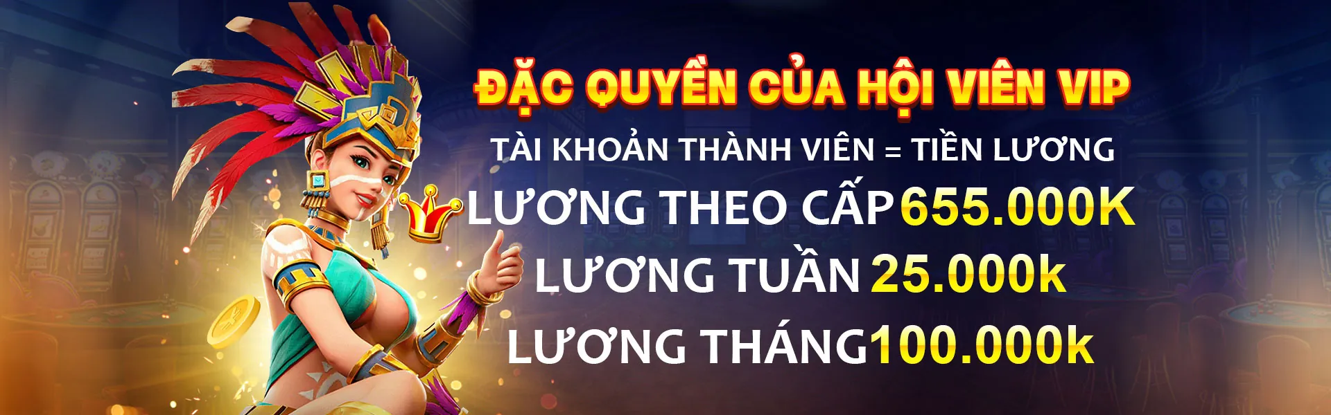 Tiền thưởng chào mừng đặc biệt dành cho VIP 789 Live